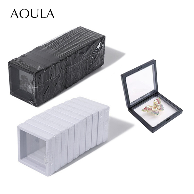 Al Ain Jewelry & Watches Exhibition 2025 - Portable Floating Frame Display Holder Stand