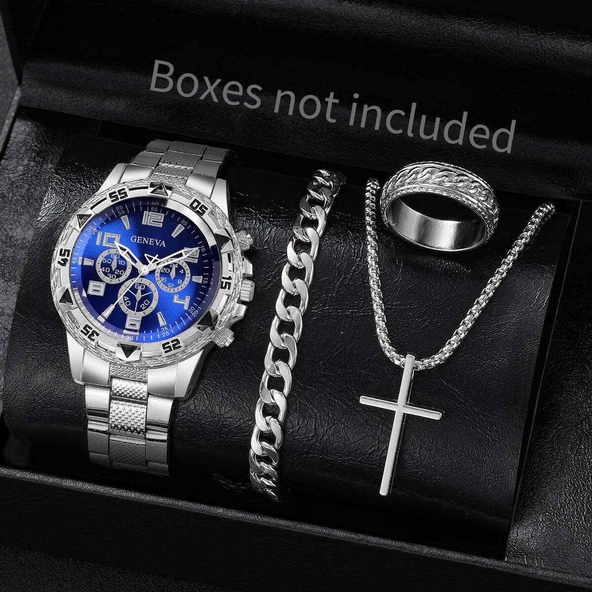 Mystery Jewelry Jar Watches - 4PCS/Set Fashion Men Business Watches Luxury