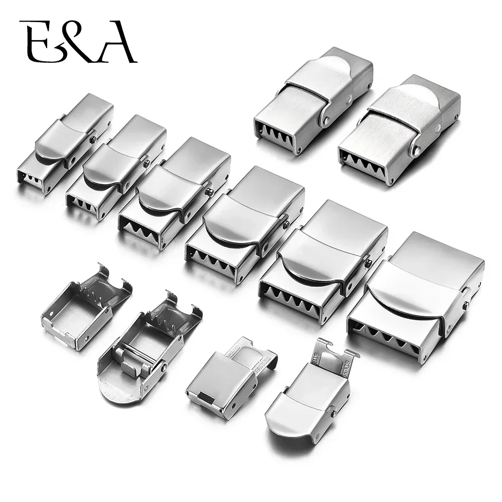 Jewelry Making Watches - 10pcs Stainless Steel Clasp Crimp Jaw