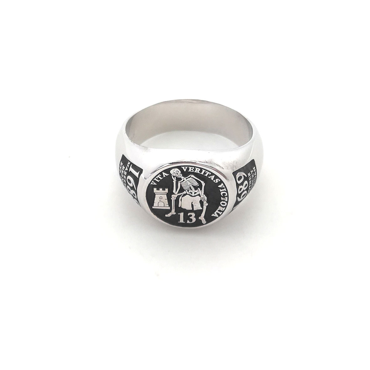 Custom Engraved 17mm Round Top - Statement Cocktail Ring review and price