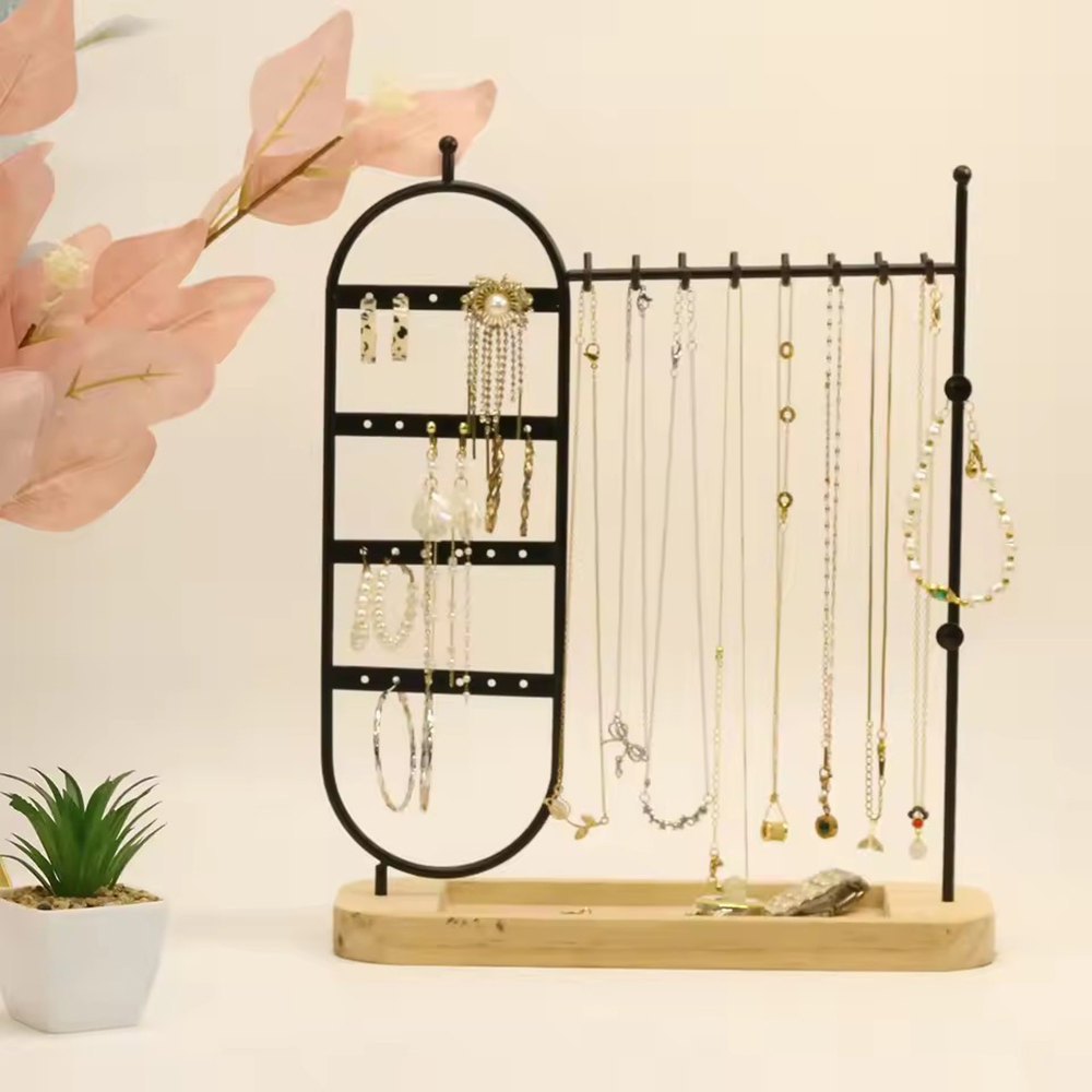 1 desktop solid wood base jewe - Jewelry Stores With Watches review and price