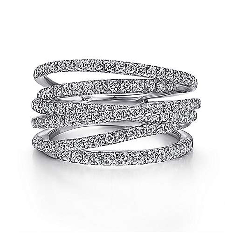 Wide Ring for Women Multilayer - Statement Cocktail Ring review and price