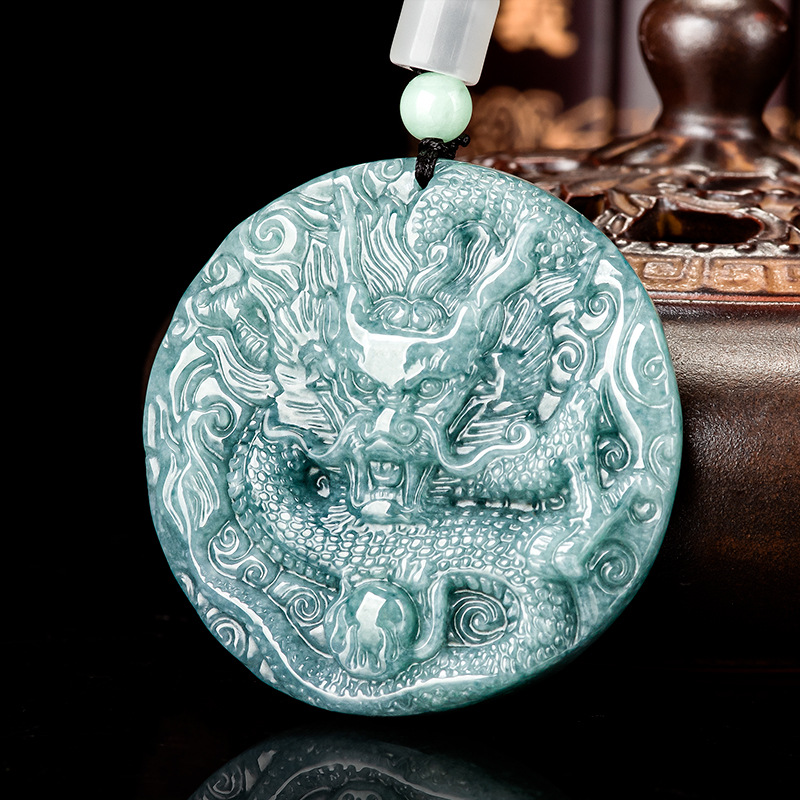 Burmese Jadeite Dragon Pendant - The Jewelry & Watches review and price