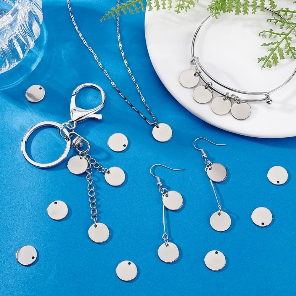 100pcs 12mm 304 Stainless Stee - Engraved Name Necklace review and price
