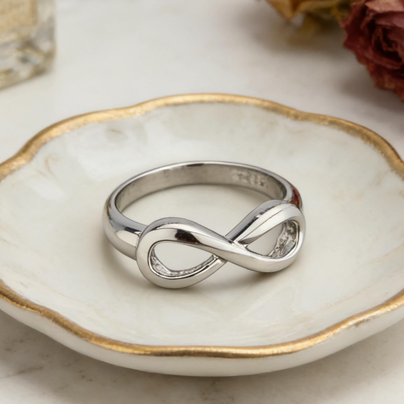 Tiny Infinity Promise Ring Ete - Al Ain Jewelry & Watches Exhibition 2025 review and price
