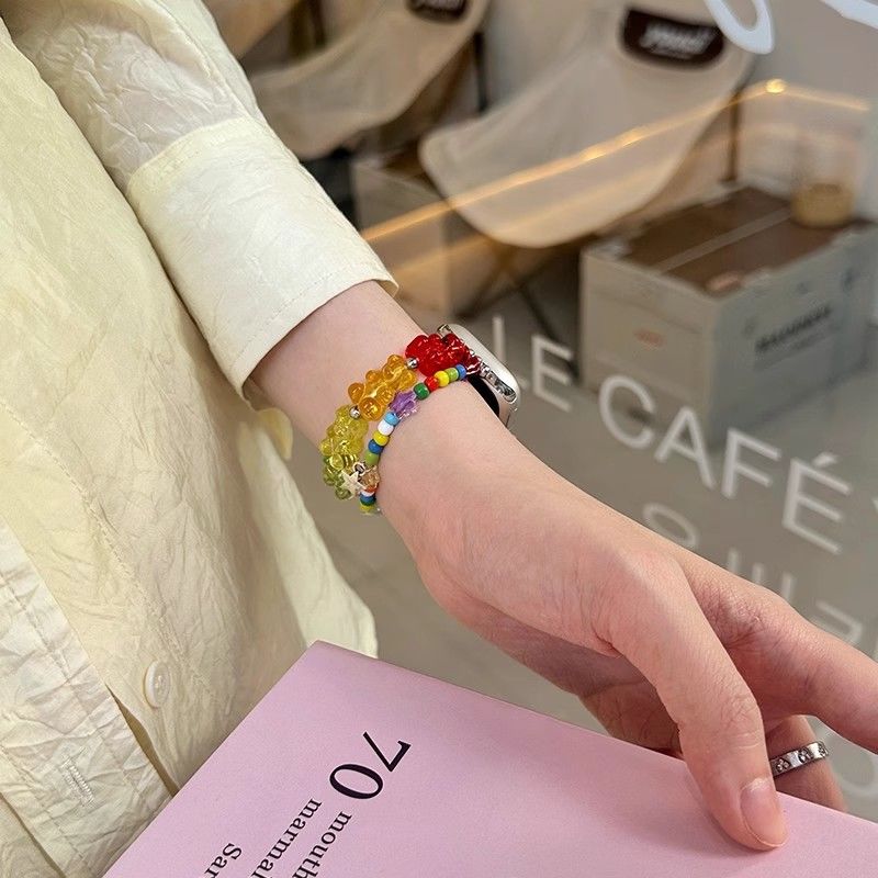 Bear gummy bead compatible wit - Jewelry Making Watches review and price