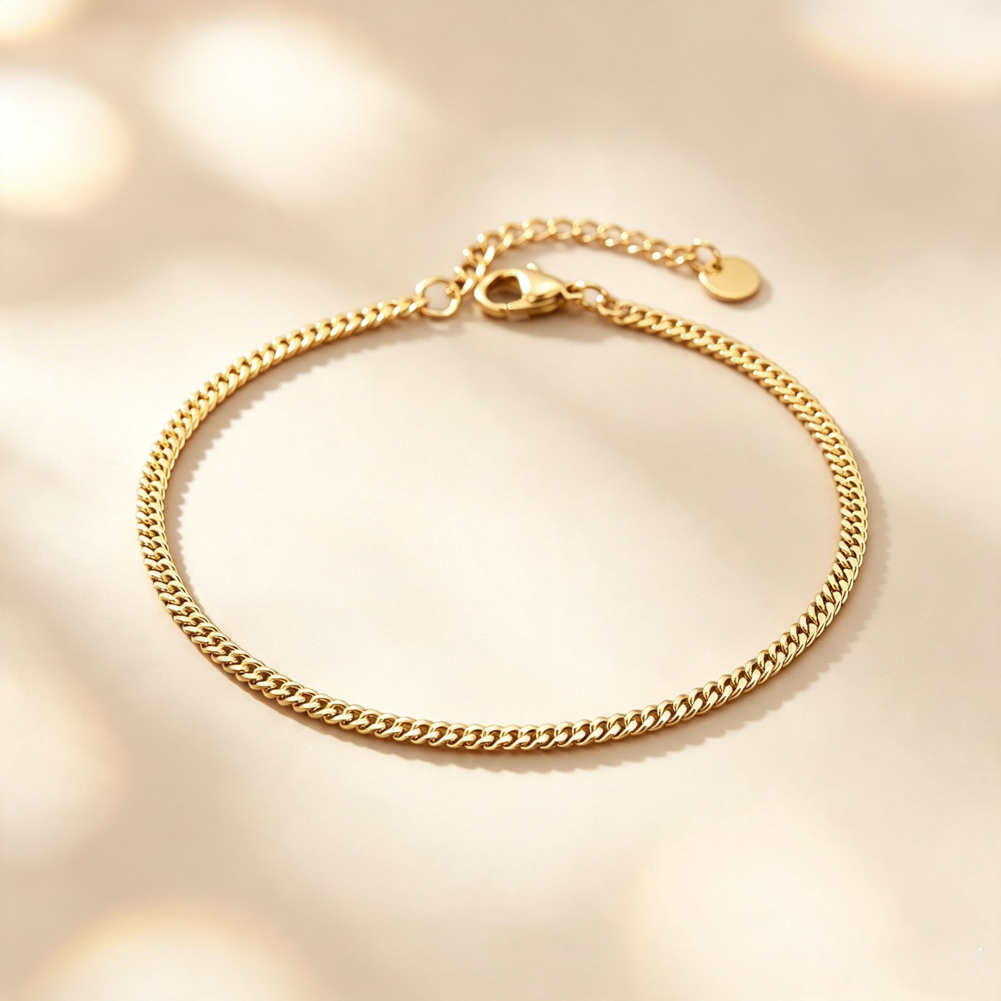 Thin Cuban Ankle Bracelet For  - Jc Jewelry & Watches Reviews review and price