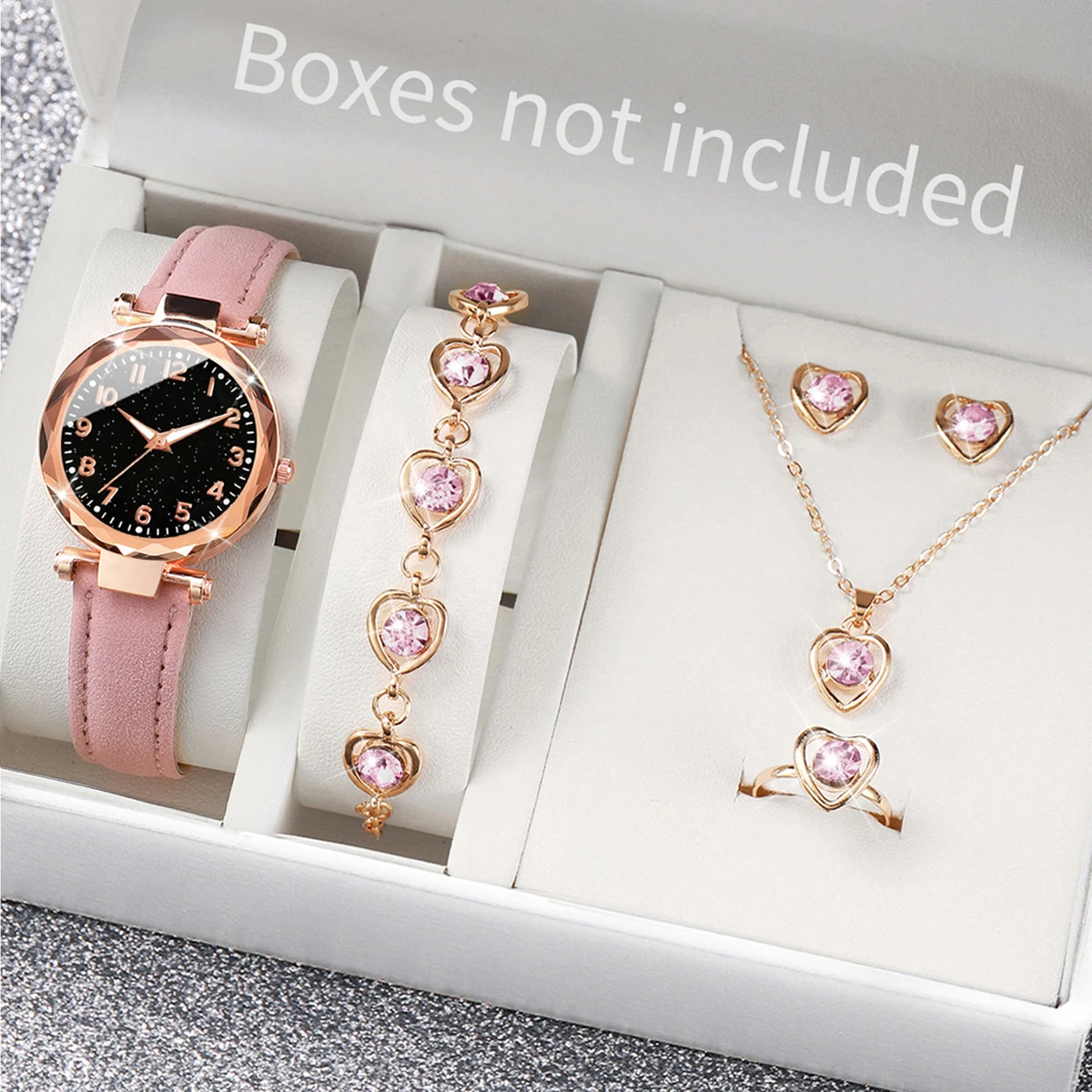 5/6PCS Fashion Women Watches C - Mystery Jewelry Jar Watches review and price