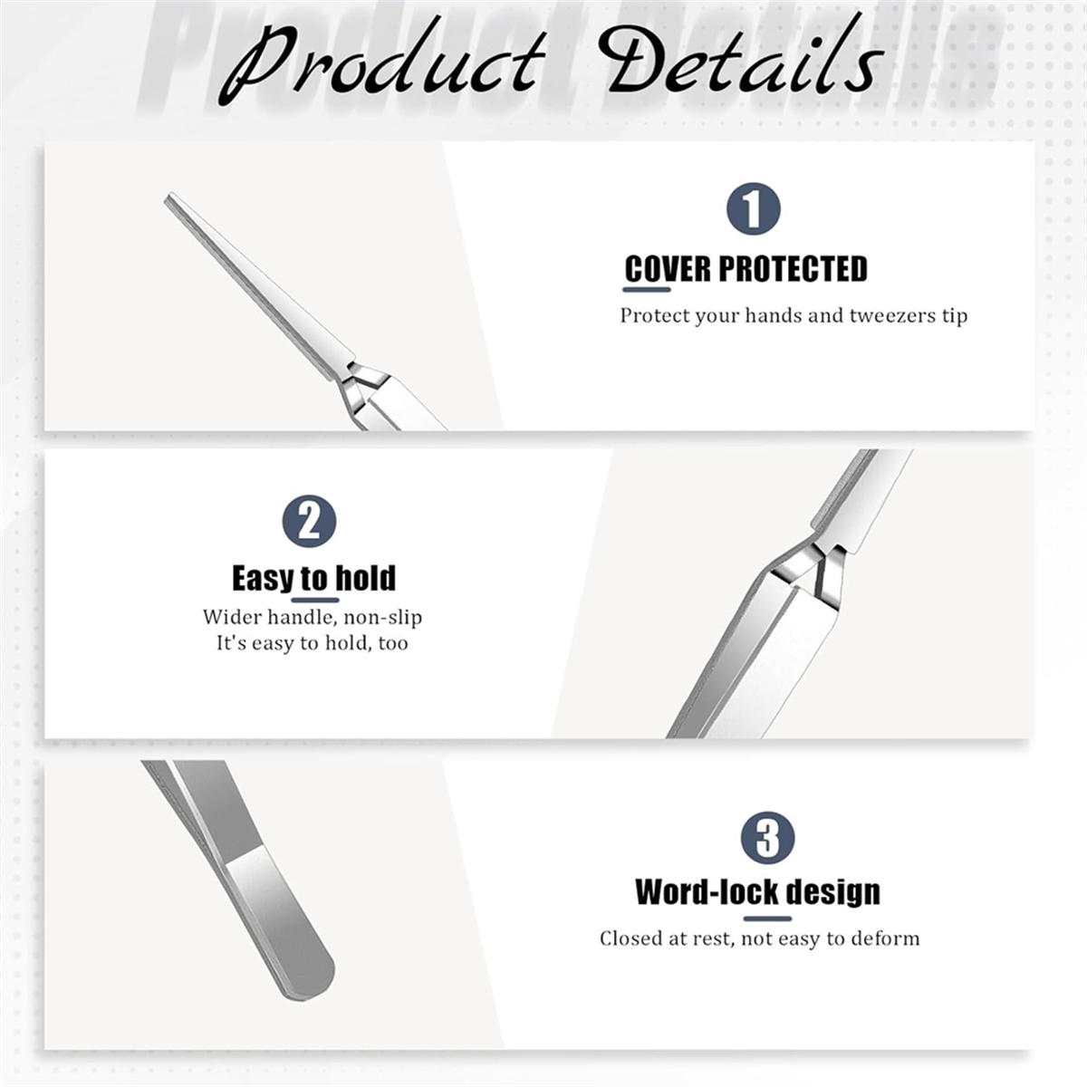 Craft Tweezers, 6 Pieces Locki - Jewelry Making Watches review and price