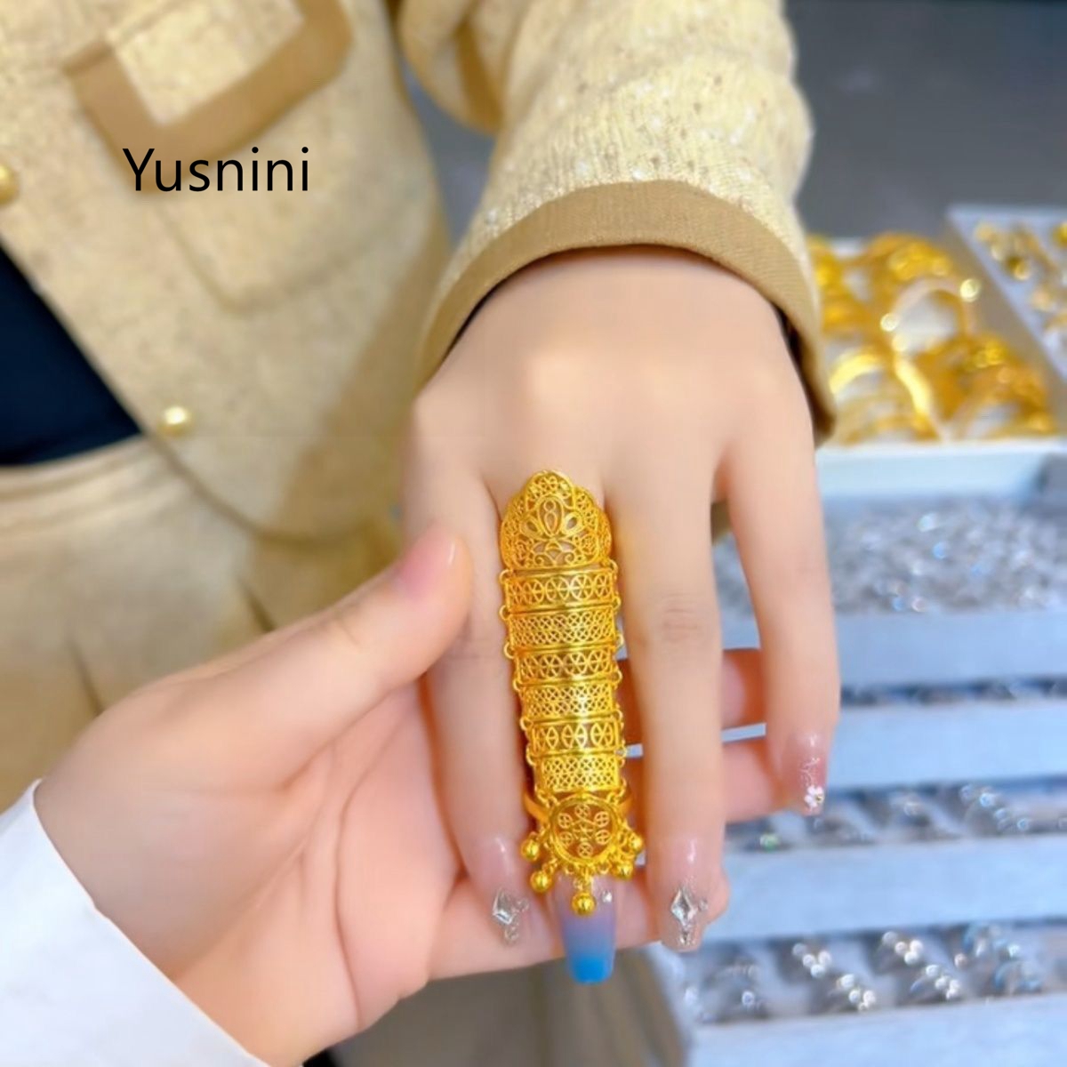 Hot Selling New Dubai Jewelry  - Statement Cocktail Ring review and price