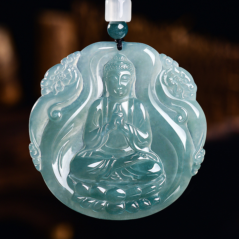 Natural Burmese Jadeite Buddha - The Jewelry & Watches review and price
