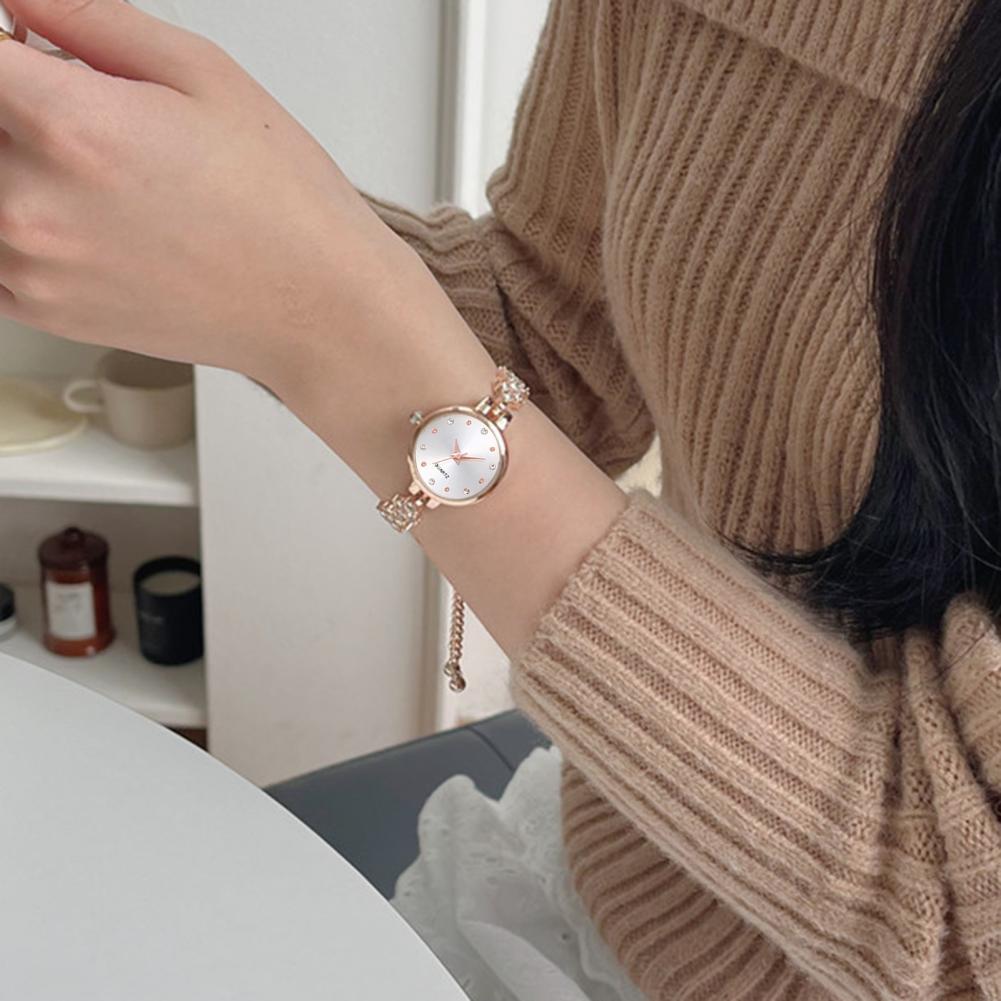 2.3cm Women Rhinestone Bracele - Mystery Jewelry Jar Watches review and price