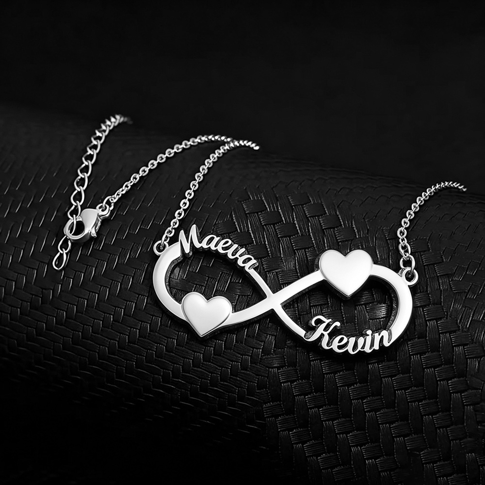 Custom Name Necklace Infinity  - Engraved Name Necklace review and price