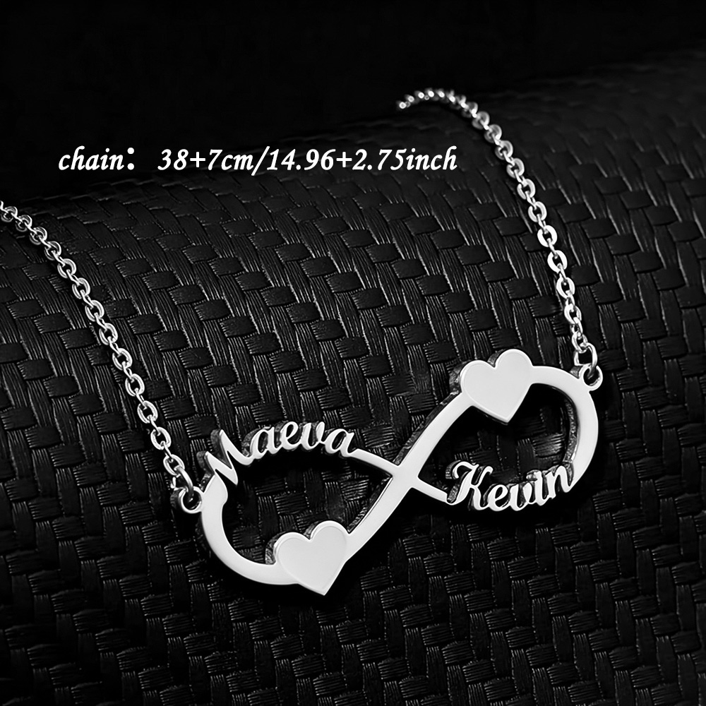 Custom Name Necklace Infinity  - Engraved Name Necklace review and price