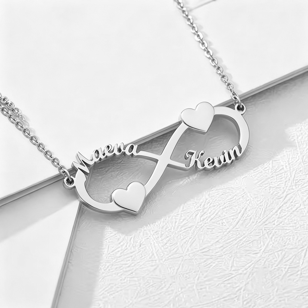 Custom Name Necklace Infinity  - Engraved Name Necklace review and price