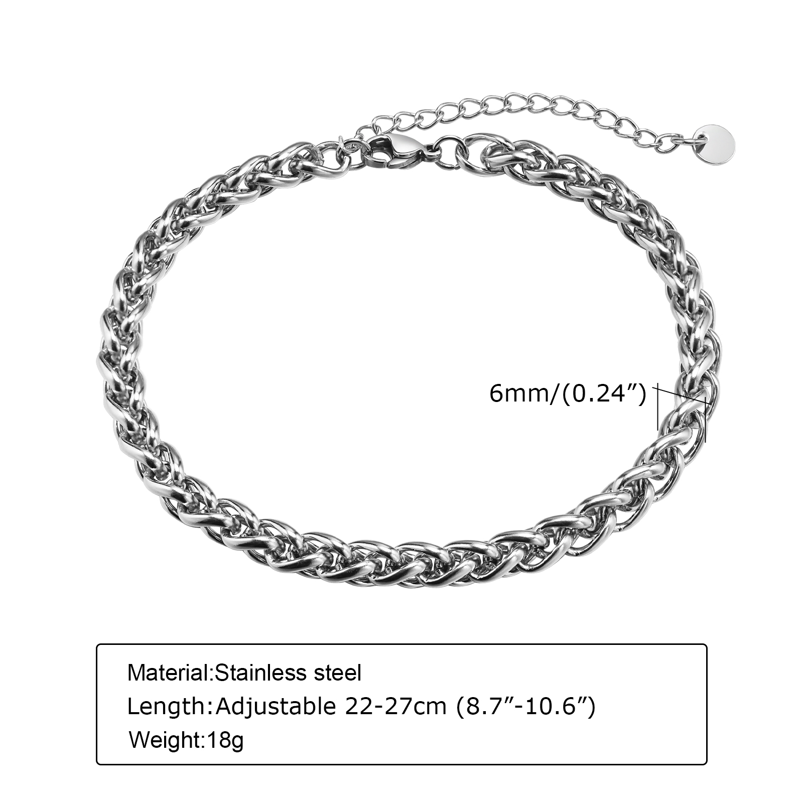Vnox Cuban Chain Anklets for M - Jc Jewelry & Watches Reviews review and price