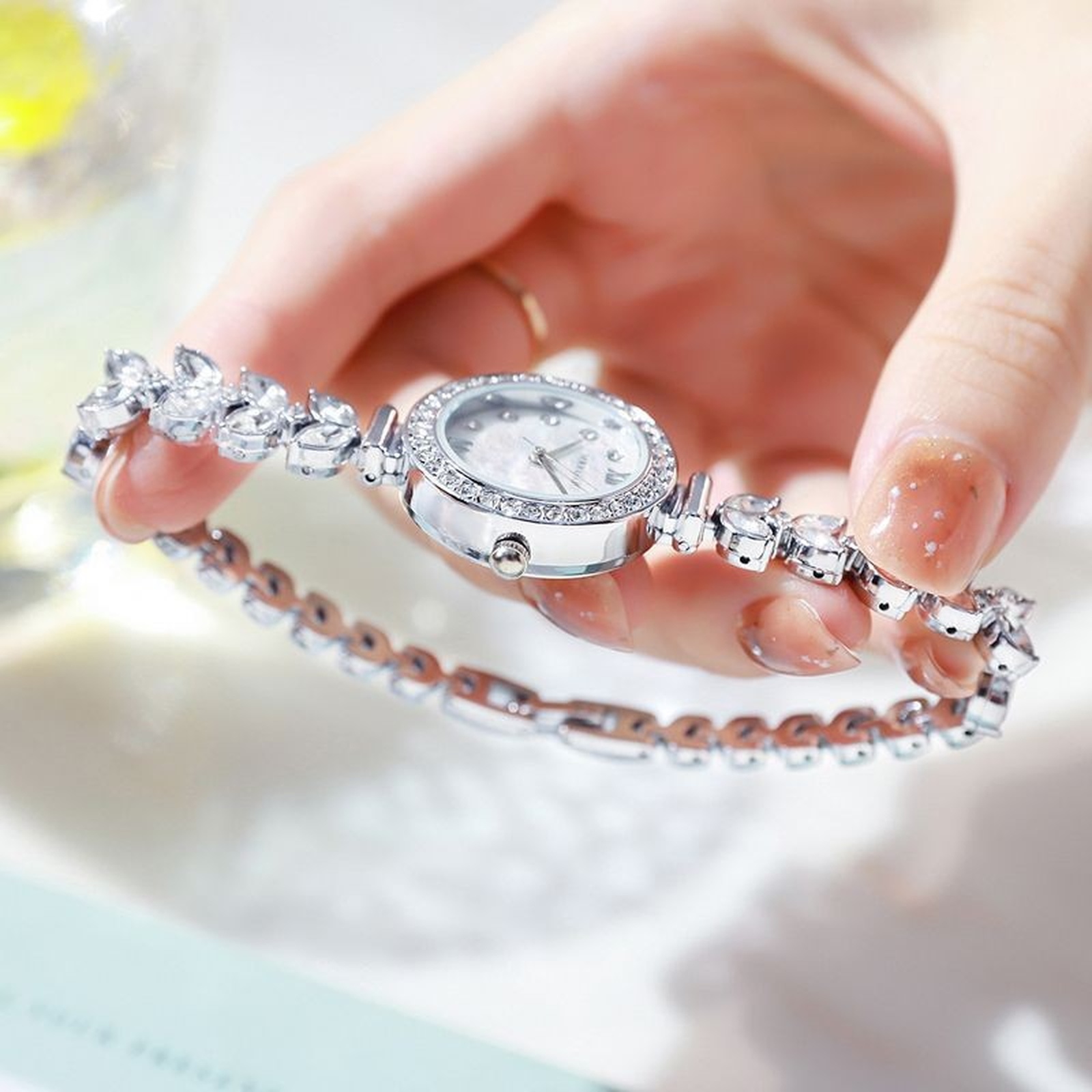 Womens Vintage Rhinestone Watc - Vintage Jewelry Watches Women review and price