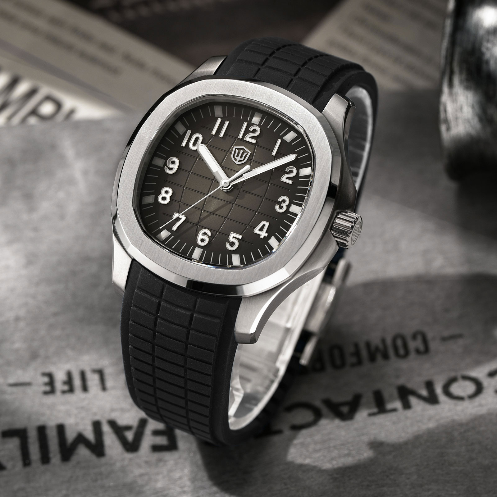 Watchdives WD008 38mm Dive Men - Jewelry Watches Vintage review and price