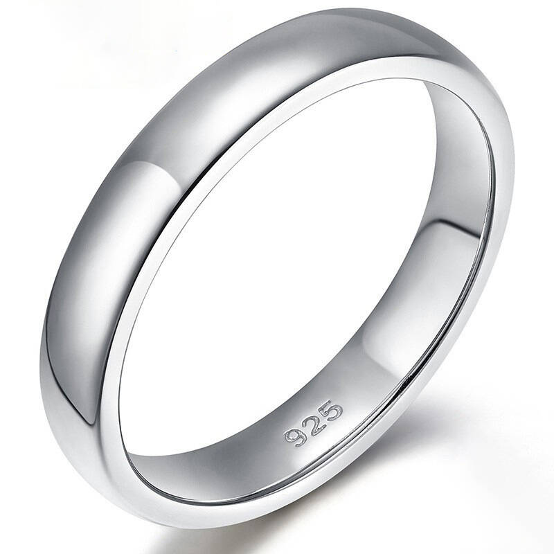 925 Sterling Silver 4MM 6MM Co - Statement Cocktail Ring review and price