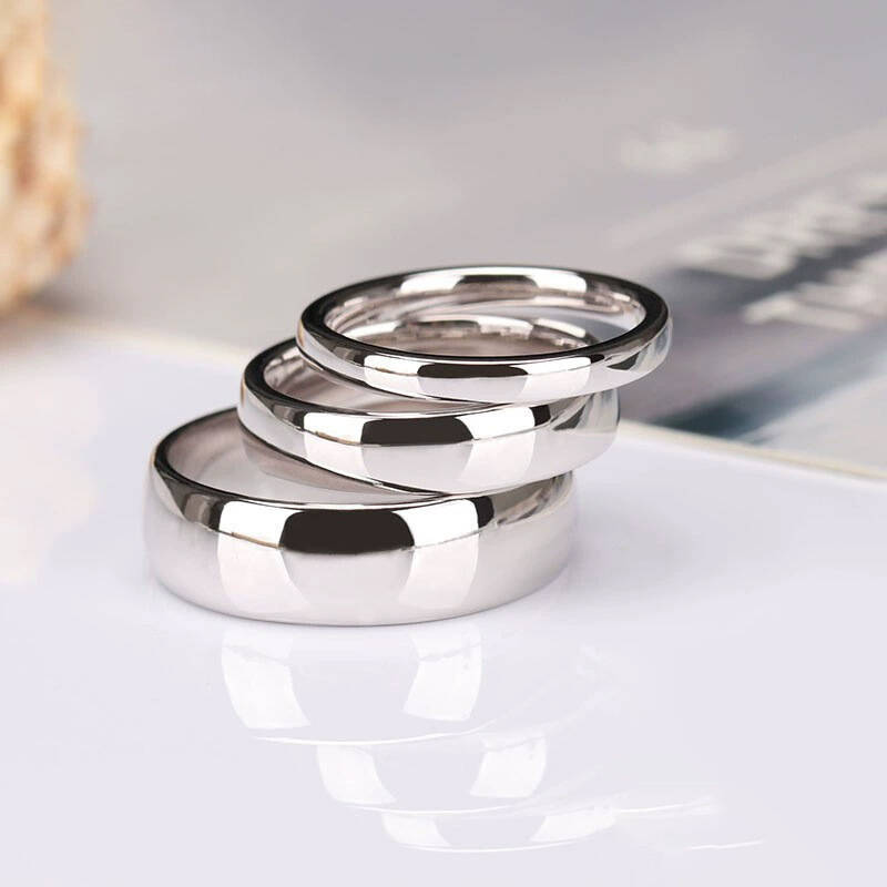925 Sterling Silver 4MM 6MM Co - Statement Cocktail Ring review and price