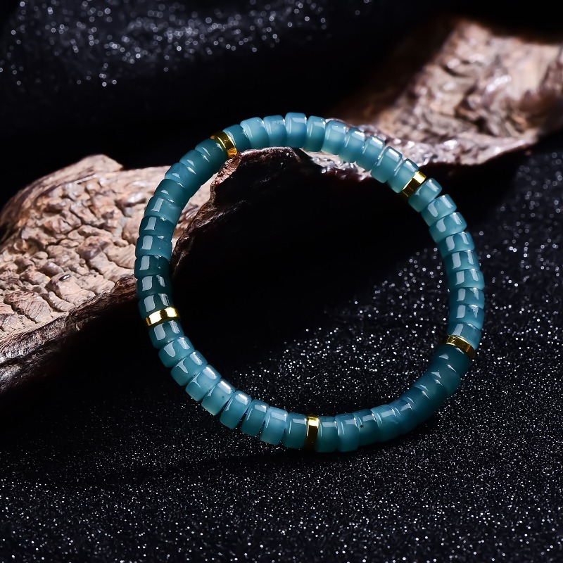 Natural Jadeite Blue Water Aba - The Jewelry & Watches review and price