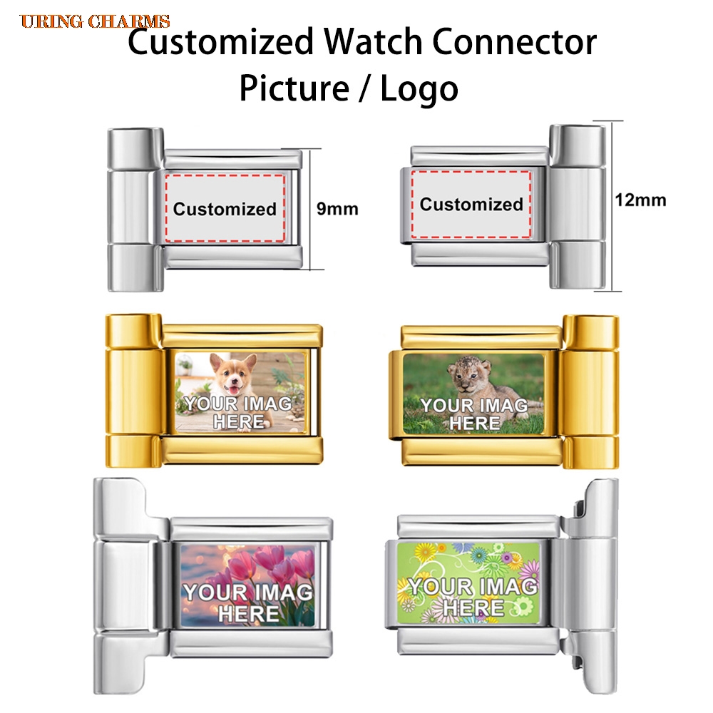1 pair Picture Logo Customized - Jewelry Making Watches review and price