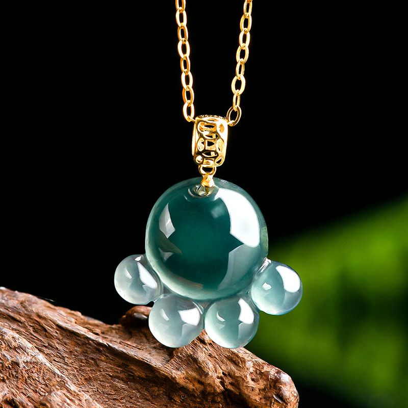 Natural Real Emerald Blue Wate - The Jewelry & Watches review and price