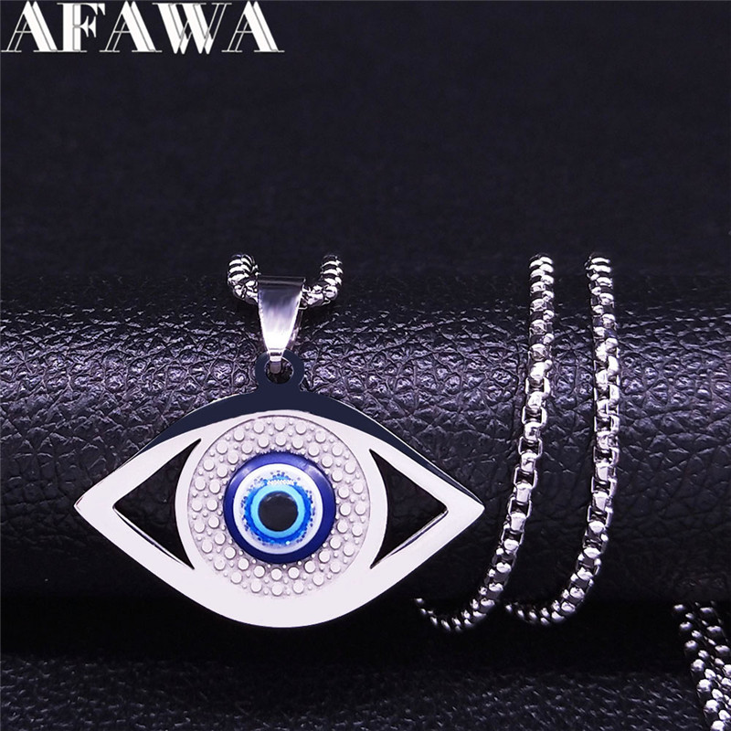 Islam Hamsa Evil Blue Eye Neck - The Jewelry & Watches review and price
