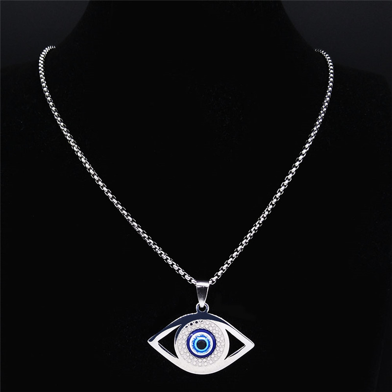 Islam Hamsa Evil Blue Eye Neck - The Jewelry & Watches review and price