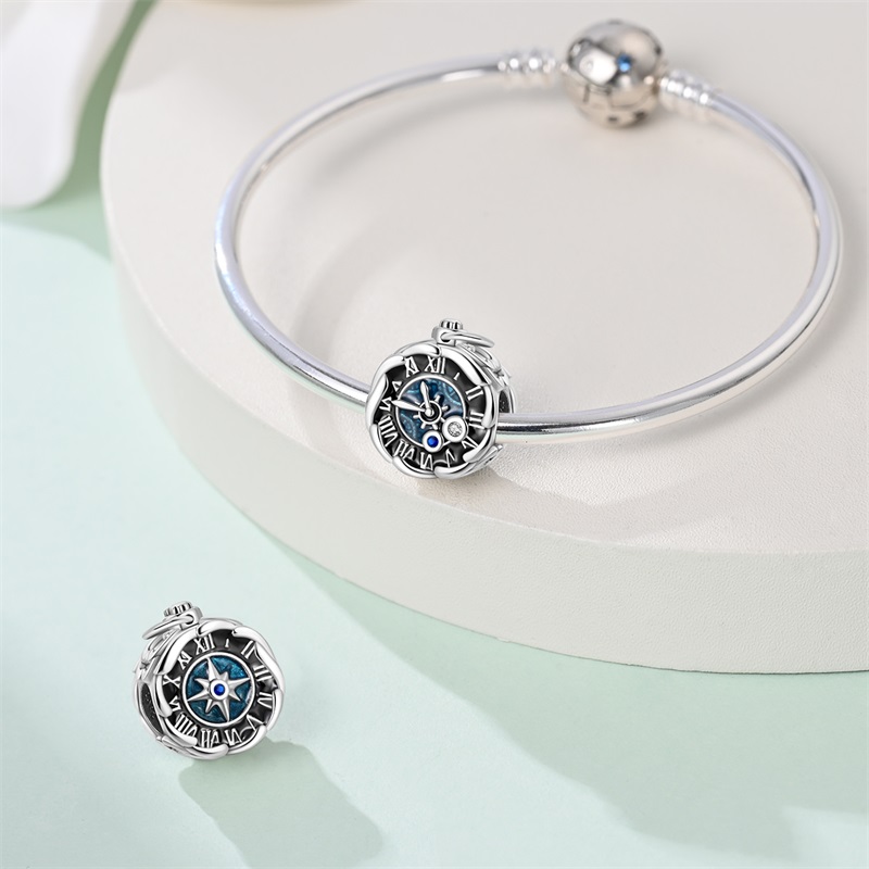 925 Sterling Silver Charms Bea - Jewelry Making Watches review and price