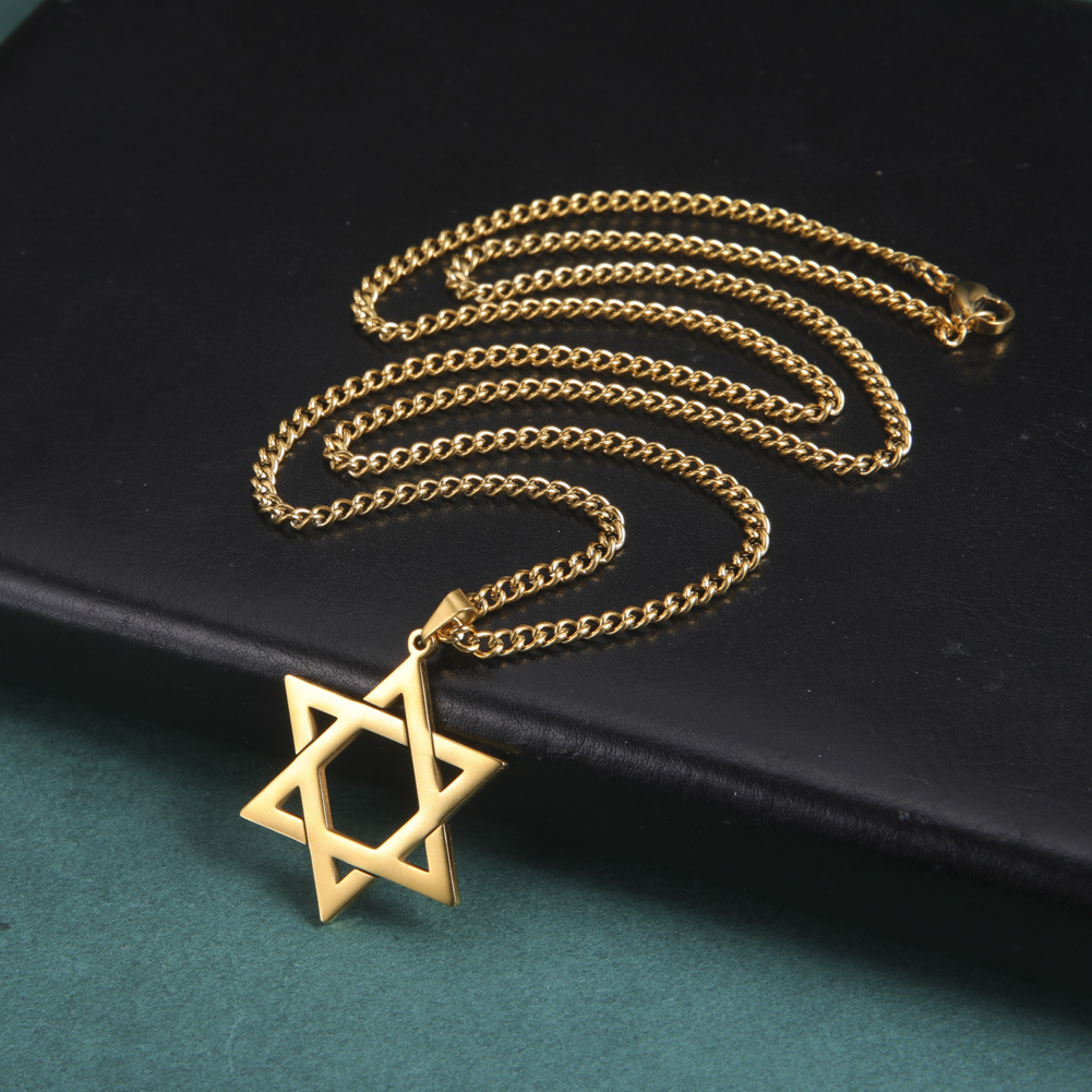Stainless Steel Star of David  - The Jewelry & Watches review and price