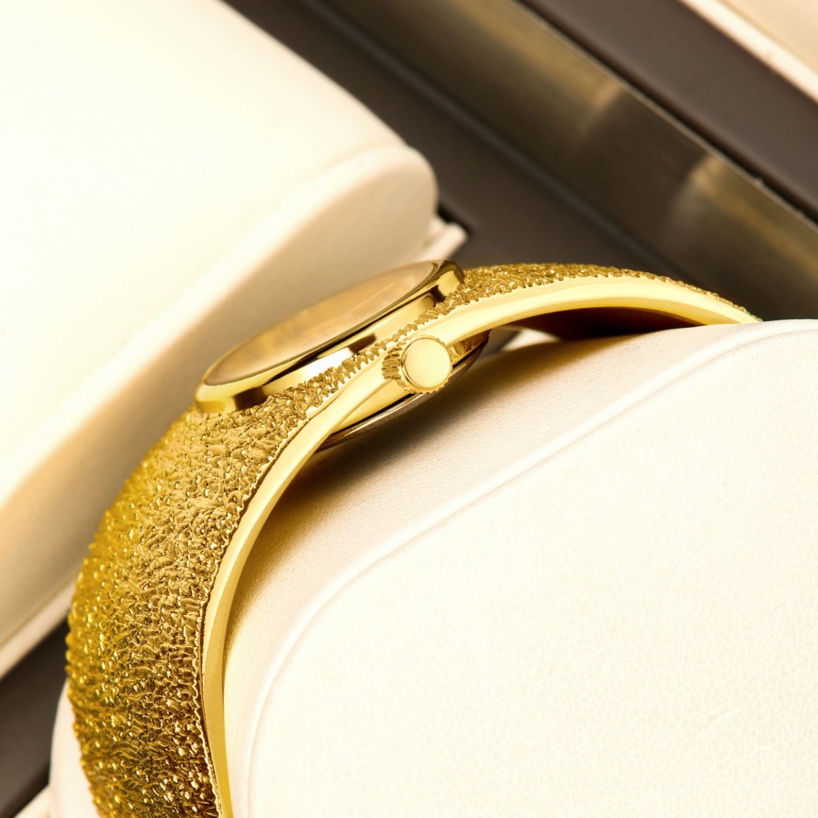 YaLaLuSi Textured Wide Gold Cu - Jewelry Watches Vintage review and price
