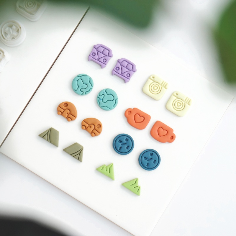 19mm Earring Polymer Clay Cutt - Al Ain Jewelry & Watches Exhibition 2025 review and price
