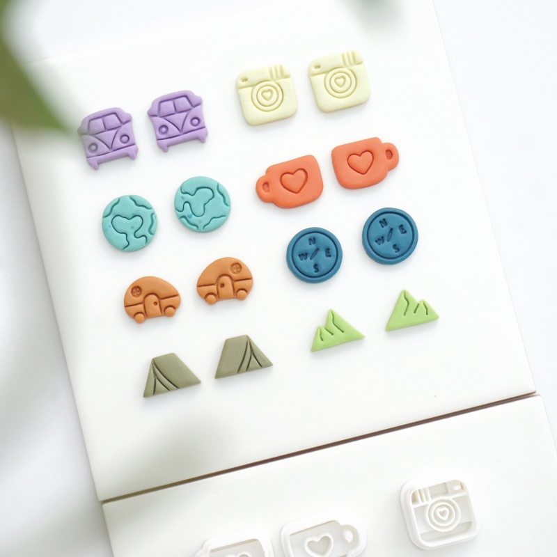 19mm Earring Polymer Clay Cutt - Al Ain Jewelry & Watches Exhibition 2025 review and price