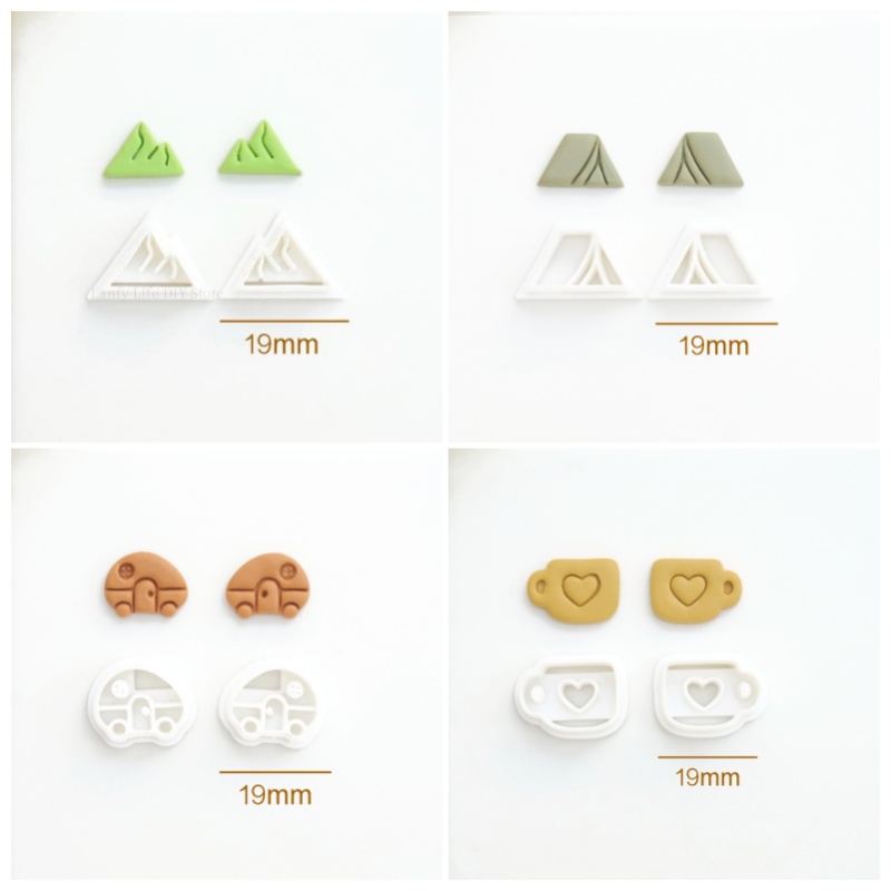 19mm Earring Polymer Clay Cutt - Al Ain Jewelry & Watches Exhibition 2025 review and price